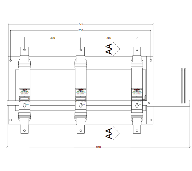 L5 - Chave Seccionadora com Fusivel HH Incorporado - CLFI.